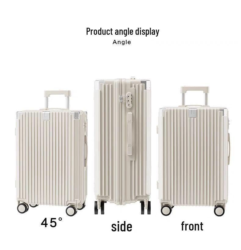 Large Capacity Multifunctional Trolley Suitcase with Universal Wheels, Sturdy and Durable, for Students and Travelers