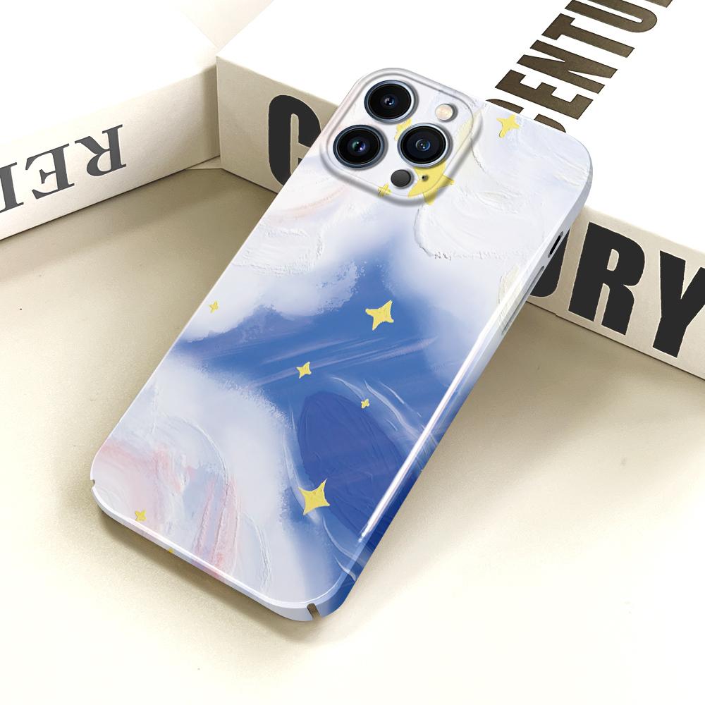 All-inclusive Film Phone Case Cartoon Fashion Design Hard Shell Full Cover Camera Protection Case for iPhone Samsung Xiaomi Poco Redmi Huawei Honor