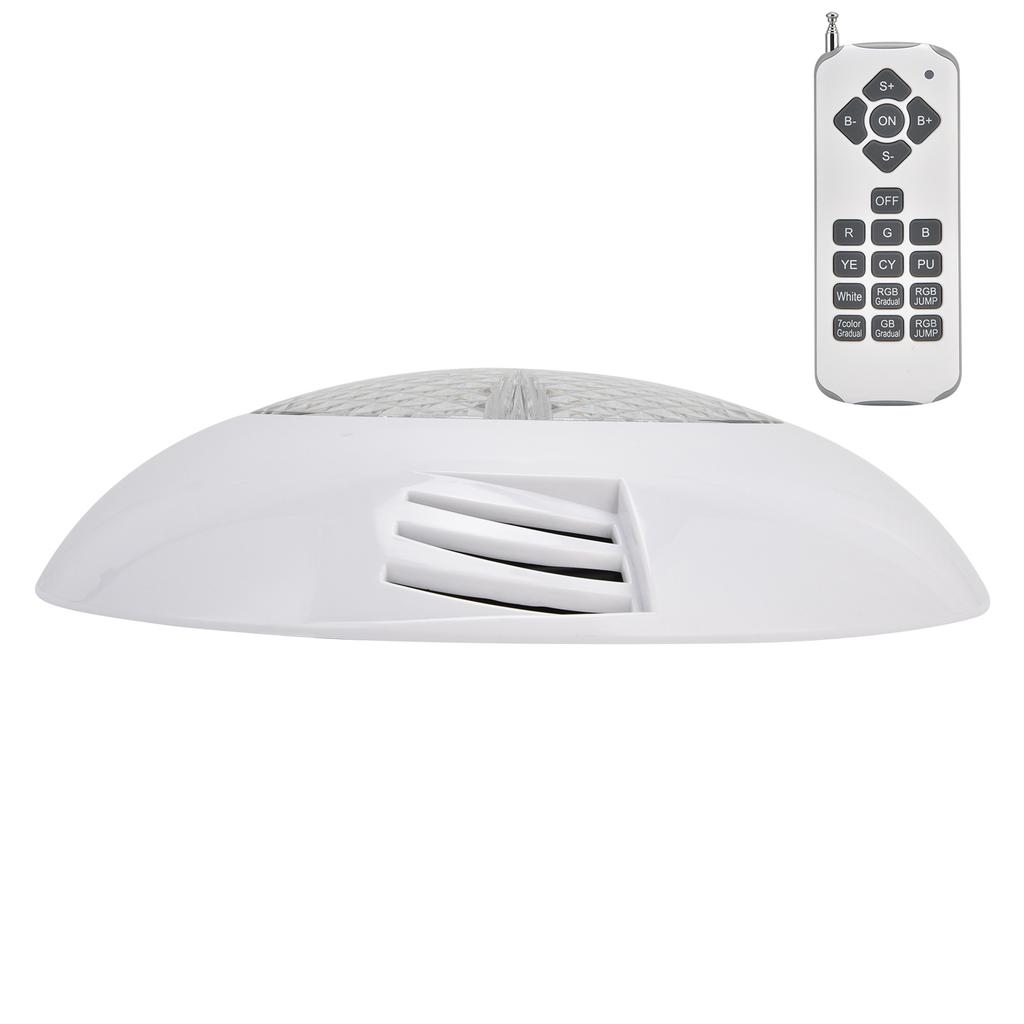 LED Simming Pool Light Waterproof Underwater Wall Mounted Light RGB Remote Control Submersible