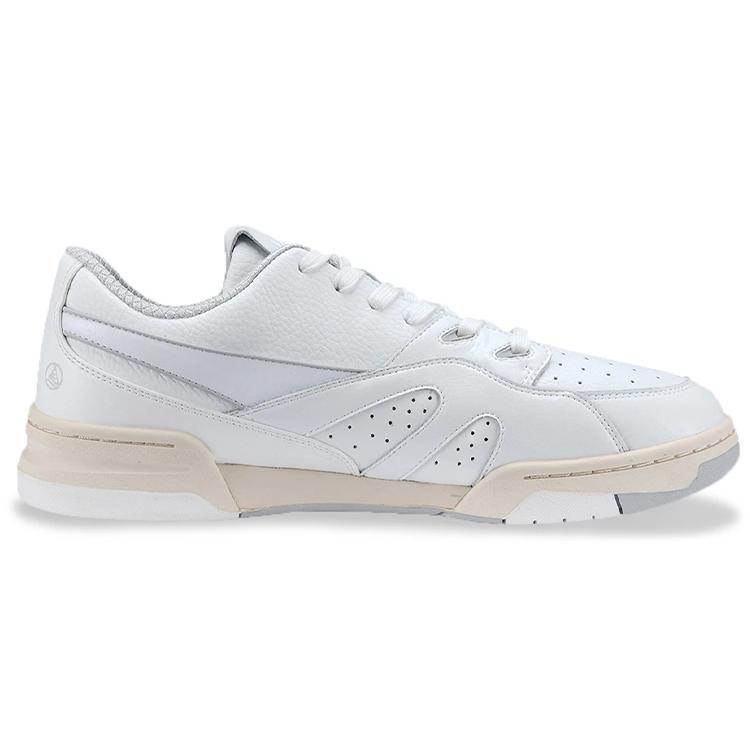New LiNing Deluxe Low Wear Resistant And Lightweight Low Top Skateboard Shoes Women's Ecru AZGS046-1