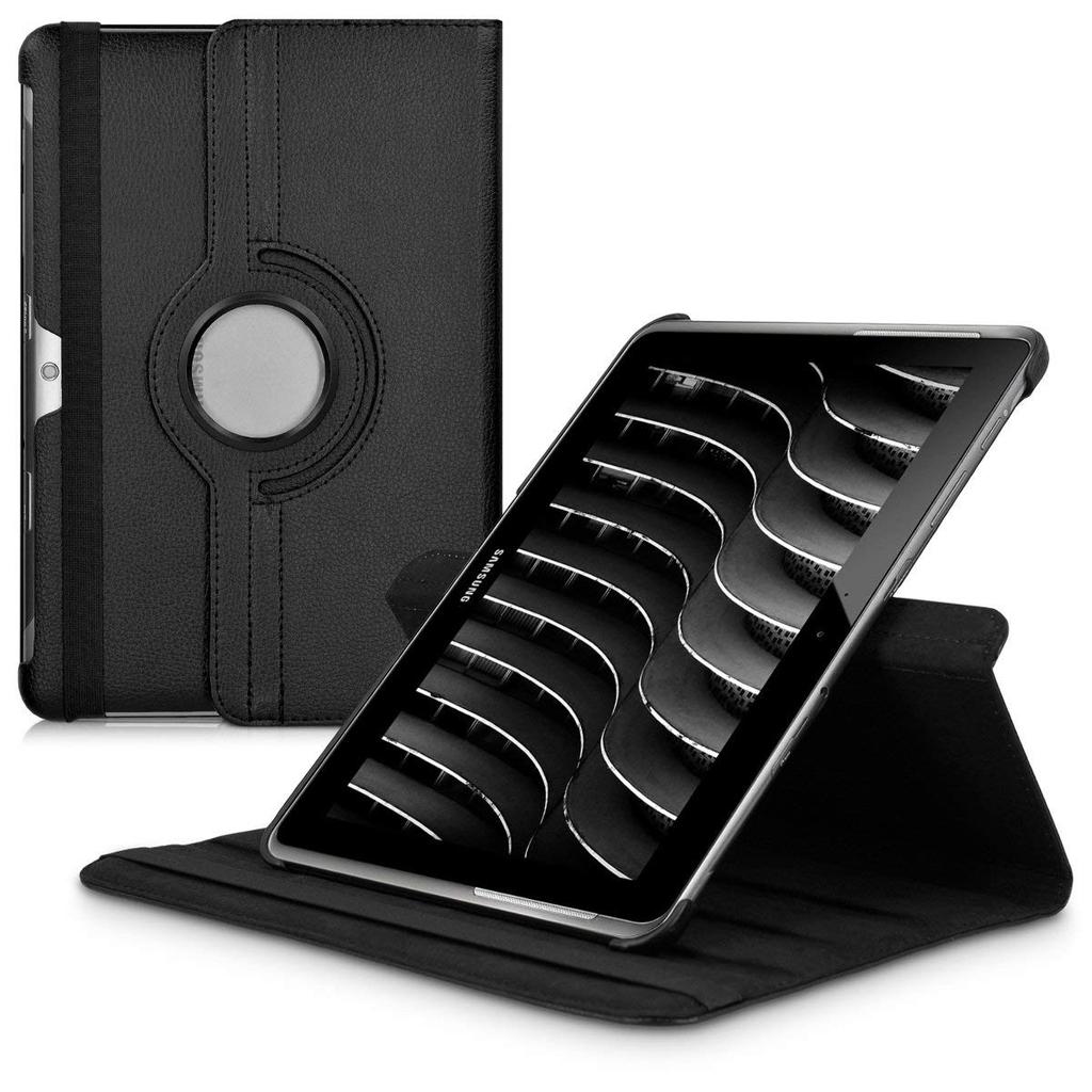 Pouzdro otočné o 360 stupňů pro Samsung Galaxy Tab 2 10.1 GT P5100 P5110 P5113 Tab 2 Obal na tablet Folio PU kůže Stojan Smart Capa