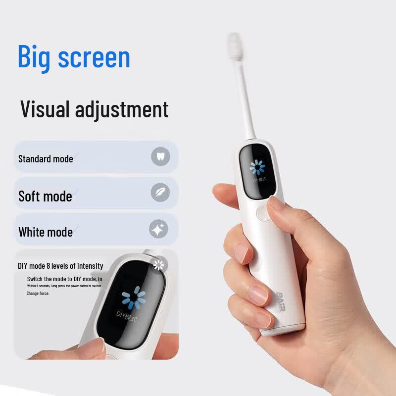 Byr I5 Full-View Smart Sonic Electric Toothbrush CN Plug (adapter Included)