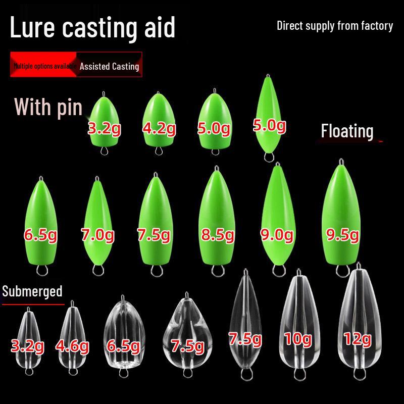 

Slow Sinking Floating Fly Fishing Lure Casting Aid for Long Casts