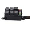 12V Relaisbox 6 Steckplätze Universelle Relais-Sicherungs-Relaisbox Relaisblock Mit 4 Pin 40A 6-Wege ATC/ATO Sicherungsblock für Auto LKW Anhänger