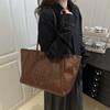 Handtasche mit großer Kapazität, Damen, neu, retro, vielseitig, Schulter-/Achseltasche, schlicht und modisch, hochwertige Handtasche