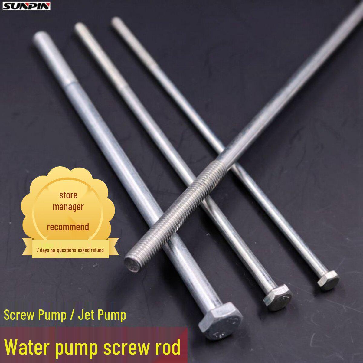 

Stainless Steel M6/M8 Long Screw Pump Accessories M6*100mm (2 pcs)