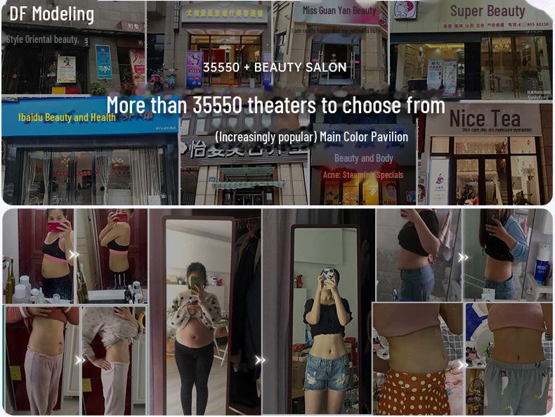 Intelligenter Mikrostrom-Fitness- und Schlankheitsgürtel für den Bauch mit Heizung, Akupunktur und EMS-Massage.