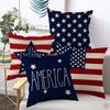 Independence Day Throw Pillow Case Usa Fourth Of July Freedom Independence Linen Home Living Room Sofa Pillow Case