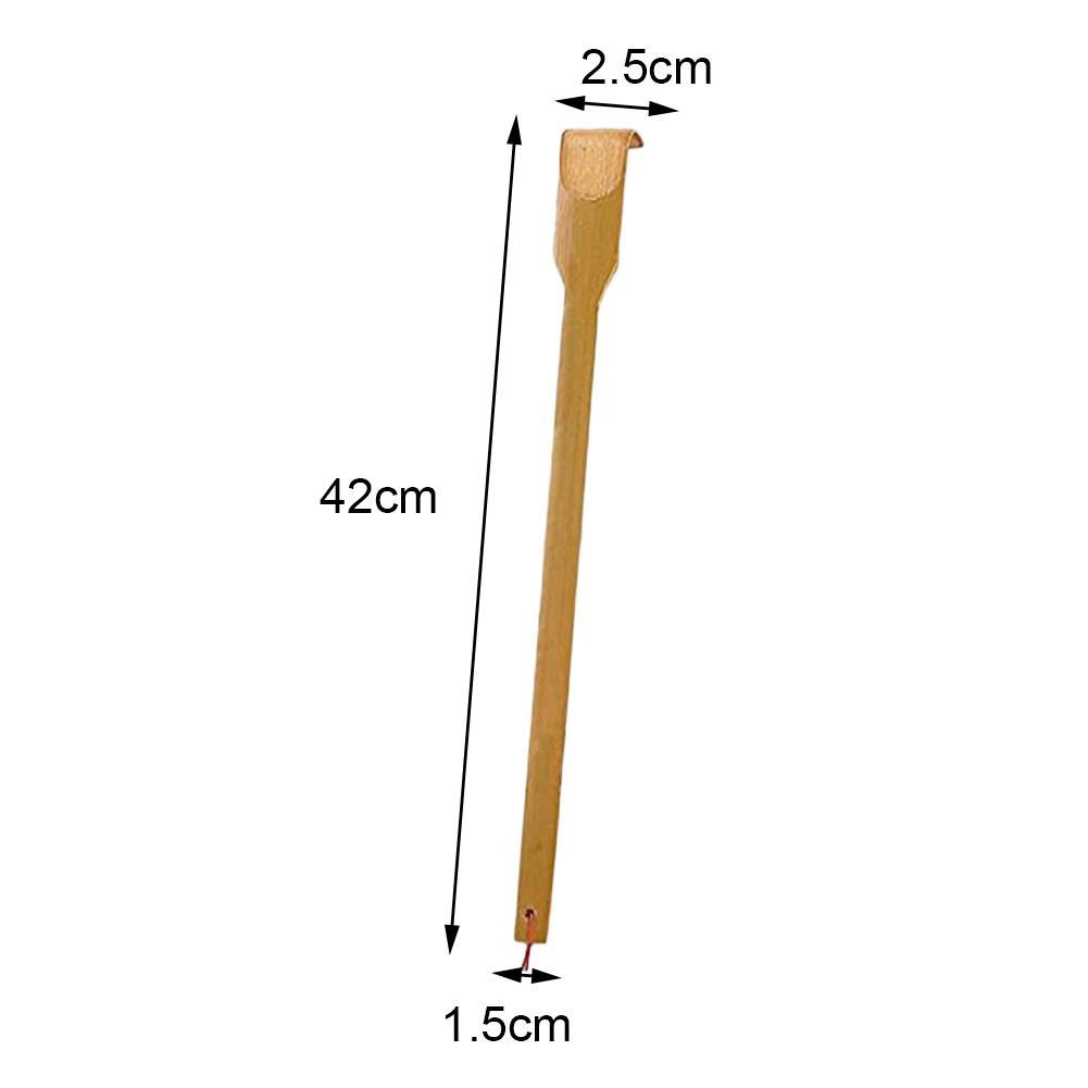 Bamboo Made Itching And Scratching Device Home Massage Anti Itch And Back Scratching Rake Massage Stick Backscratcher Massager