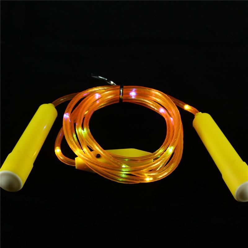 Colorful LED Flashing Children's Jump Rope for Night Performances