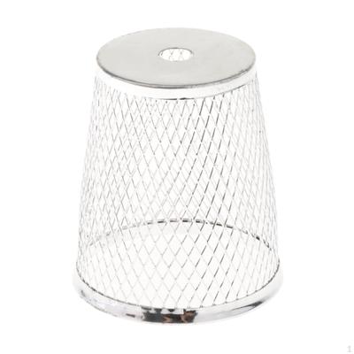 Metalowe Klatki Ochronne Lamp z Drutu, Siatkowy Klosz Lampy Wiszącej, Ażurowa Osłona Żarówki, Sufitowa