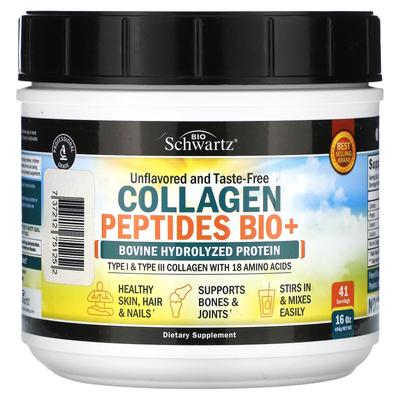 Collagen Peptides Bio+, senza aromi, 16 oz (454 g)