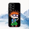 R-Rugrat Chuckie A-Angelica Phone Case For Samsung S25,S24,S21,S22,S23,S30,Ultra,S20,Plus,Fe,Lite,Note,10,9,5G Black Cover