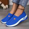 Women's Plus Size Fly-Knit Slip-On Casual Shoes - Breathable and Comfortable