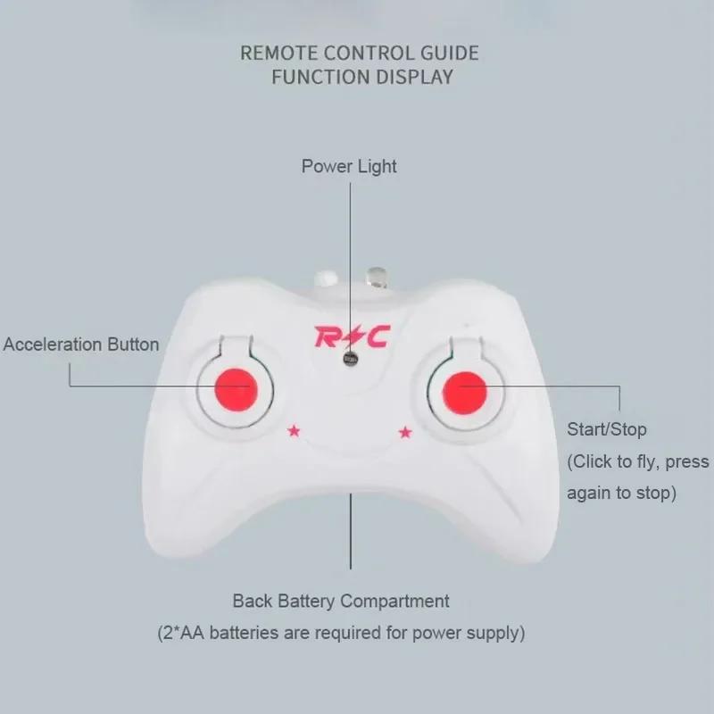 Crash Resistant Remote Control Aircraft Induction Helicopter Dual-mode Suspended Drone Toy with Lighting