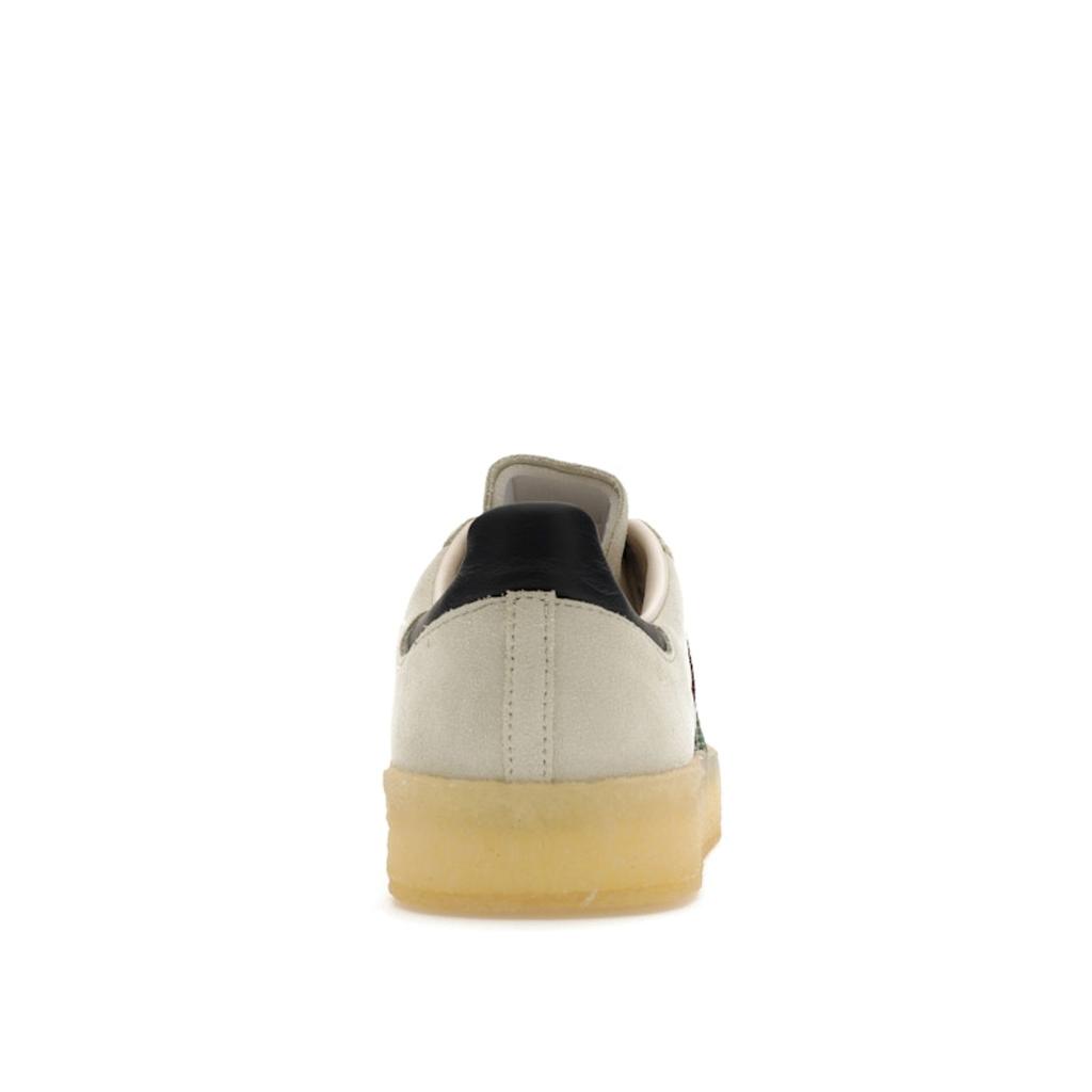 Ronnie Fieg X Clarks X Adidas 8th Street Samba Kithmas Collection - Multi-Color Stripes Men Sneakers Cream Chalk-White Collegiate-Green IE4032