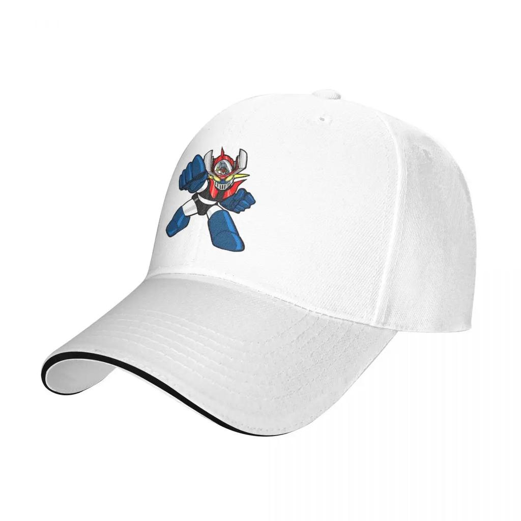 Mazinger-Z Super Robots Baseball Caps Vintage Anime 70s Retro Manga Sandwich Hat Men Women Adjustable Dad Hat Sport