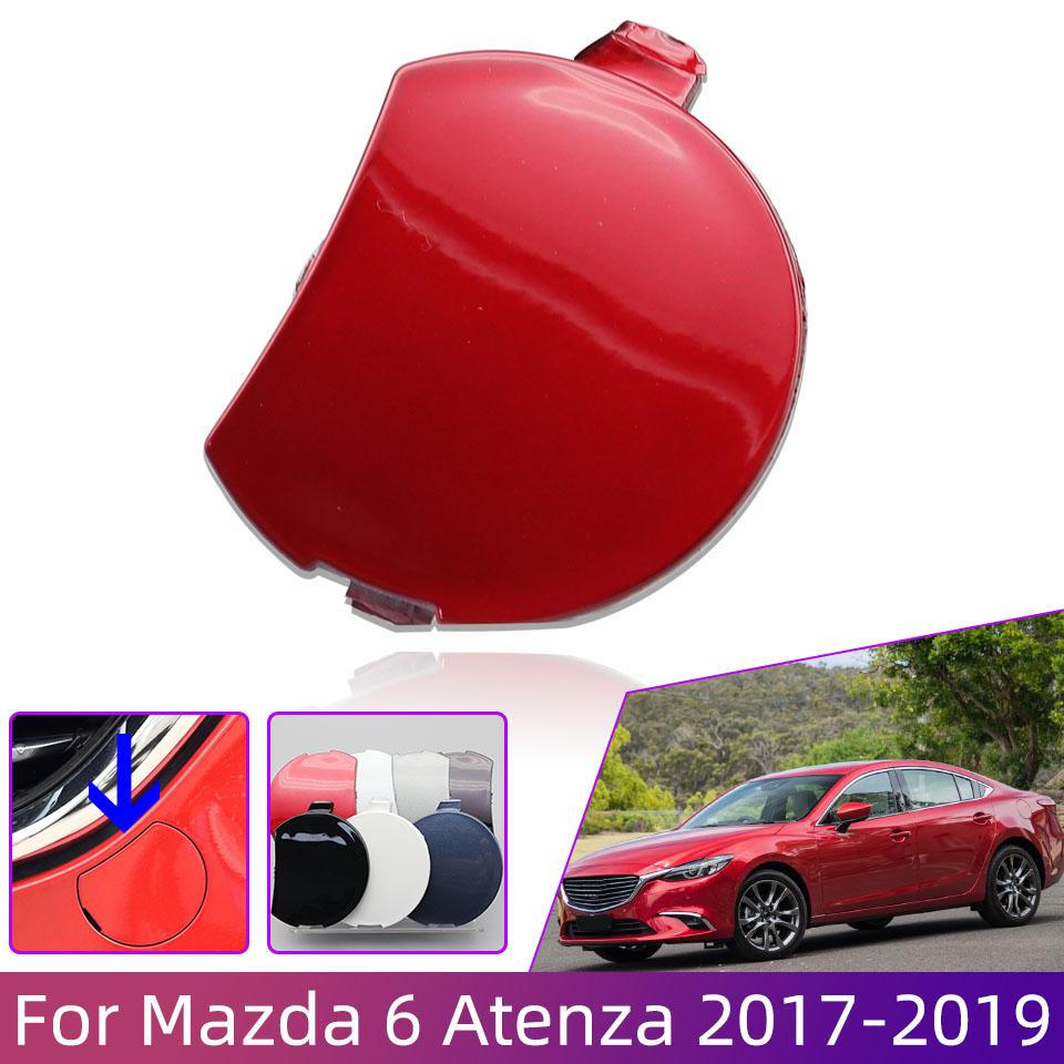 Front Bumper Towing Hook Cap For Mazda 6 Atenza 2017 2018 2019 GW2F-50-A11 Towing Hook Hauling Eye Trailer Cover Lid Garnish