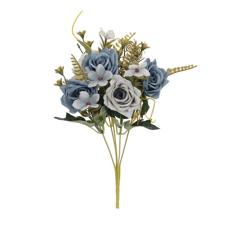 2PCS Artificial flower bouquets, artificial roses, high-end artificial flower bouquets.