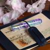 Brush Shop Mini Fountain Pen with Iridium Fine Travel Pocket Short Dropper Ink Bottle Seventy-two Nib, Pen, Size, (Purple/Green)