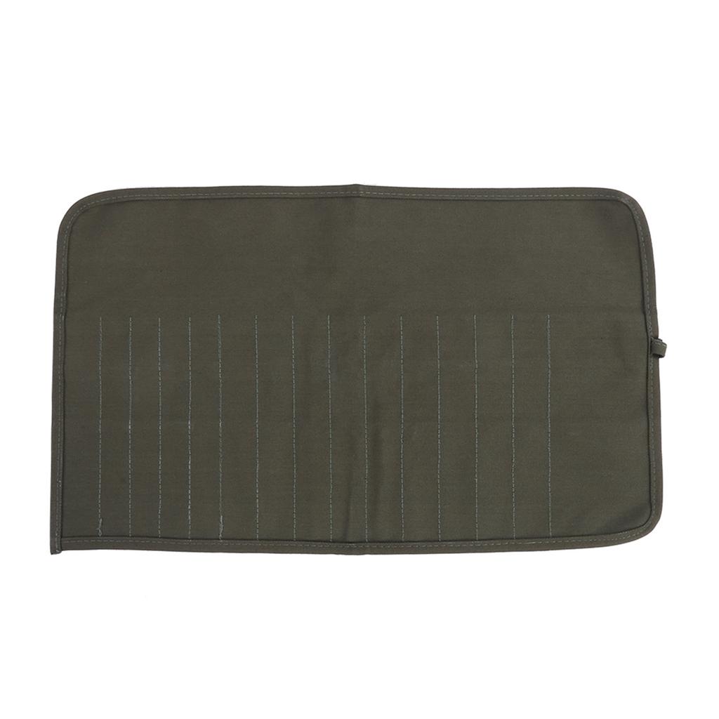 New Larger 30 Holes Roll Up Canvas Paint Brush Bag Artist Draw Pen Watercolor Oil Brushes Case