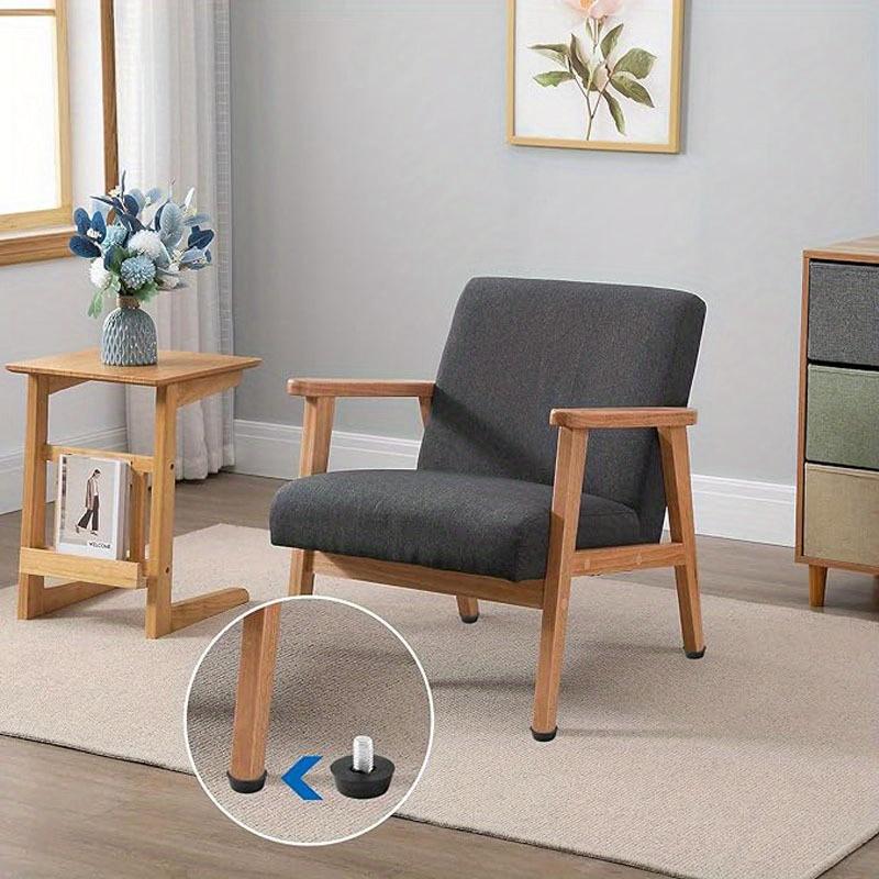 16pcs Soft Rubber Feet for Cutting Board with Stainless Screws Cutting Board Feet Non Slip Rubber Feet