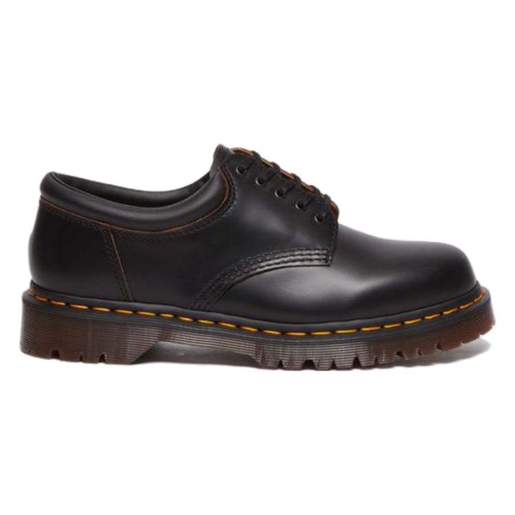 Dr. Martens 8053 Vintage Smooth Leather Oxford Black Unisex Sneakers 30907001