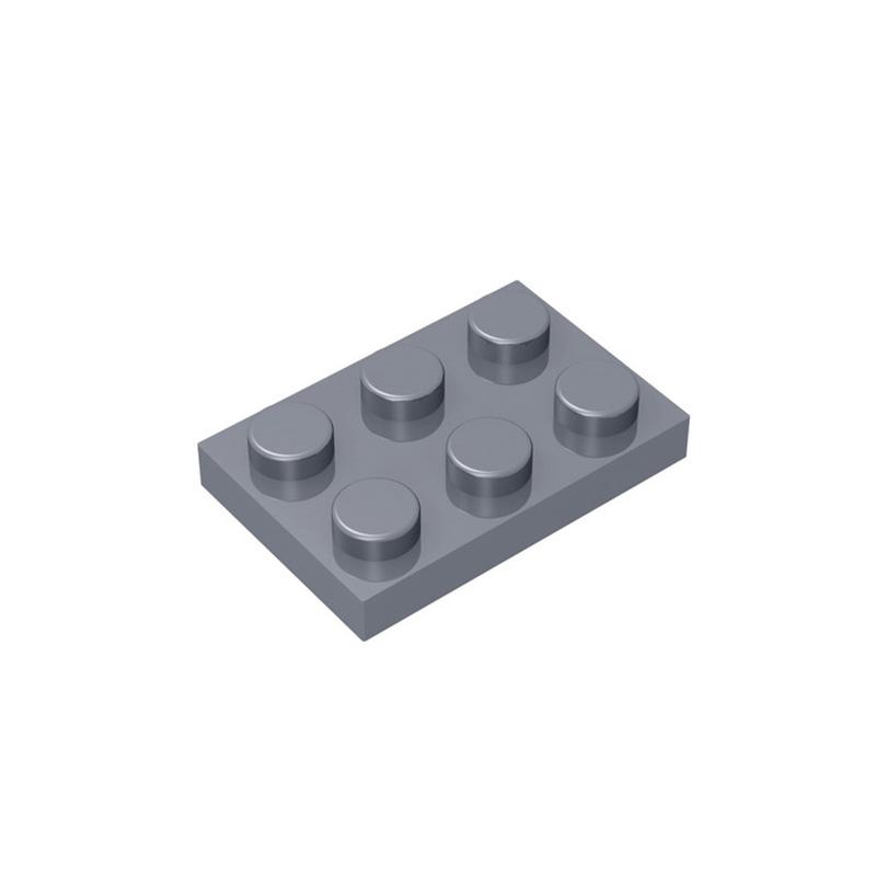 Non-Toxic Moc 10Pcs 3021 2X3 Plate Building Blocks Kit High-Tech Board Light Panel Bricks Particle Idea Toys Children Birthday Kid Gifts