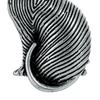 Brooch Retro Style Sitting Cat Shape Design Pin Fine Texture Technology Cat Hair Texture Brooch Animal Brooch Jewelry