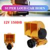 12V 150Db Car Snail Dual Tone Loud Compact Air Horn Truck Lorry Yacht Motorcycle