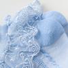 5 Pairs Girls Lace Ruffle Socks Cotton Breathable Comfy Adorable Princess- Kids Dance-Ready Socks with Frilly Trim