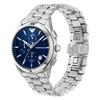 Emporio Armani AR11528 Chronograph Herrenuhr mit blauem Zifferblatt