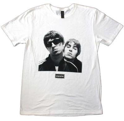 S124 - T-shirt vintage - Haut Oasis Liam Gallagher Noel Gallagher T-shirt unisexe Noel & Liam