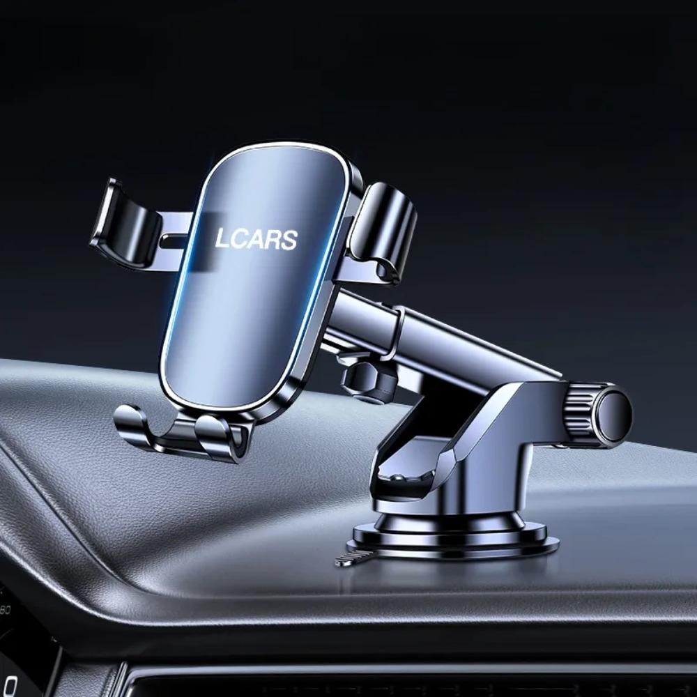 360 Degree Rotating Mobile Phone Holder Console Clip Car Navigation Bracket  Lazy People