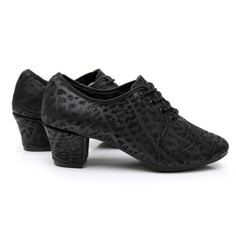 Латиноамериканская обувь для танцев Мужская обувь для современных танцев с мягкой подошвой Мужская обувь для бальных танцев Квадратные танцы Suede--3CM-39