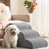 Ramp Stairs Dog Cat Stair Non-Slip Pet Ramp Stairs Dog Ramp for Bed Pet Dog Steps2/3 Tiers Training Stair Removable Washable