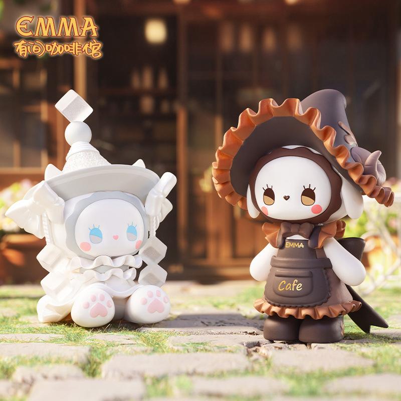 Genuine Emma Secret Forest Coffee Shop Series Doll Blind Box Toy Anime Action Figure Kawaii Surprise Mystery Box Birthday Gift