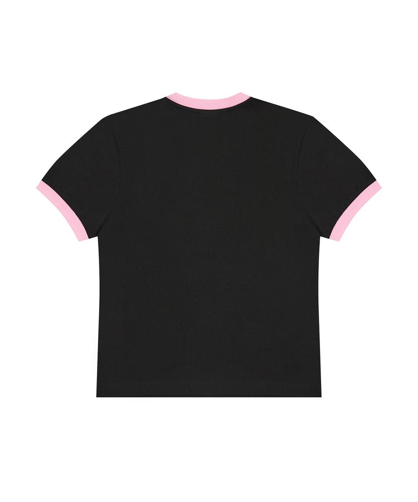 LUVISTRUE Sm How Deep Heart Tang Tee(Black)