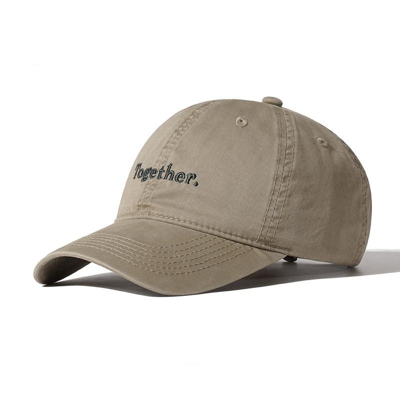 Spring Letter Baseball Cap For Ladies Casual Sun Protection Cotton Material