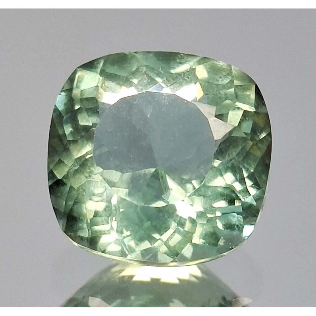 Cushion Cut Natural Green Sapphire 12-14 Ct Fabulous Certified Loose Gemstone