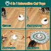 USB Rechargeable Electronic Toys with a Moving Feather, Perfect for Entertaining Bored Cats of All Breeds