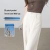 Premium Linen Blend High-Waist Casual Pants