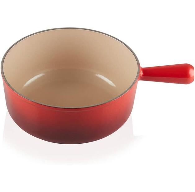 Le Creuset Classic Caquelon Fondue Pan 24 Cm, Cherry Red (20007240602460)