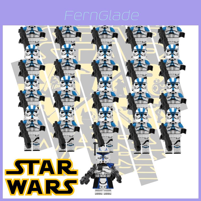 21pcs Building Blocks Toy Robot For Creative Play Compatible With Lego Star Wars Series