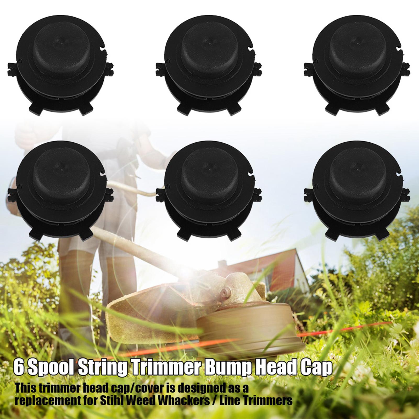 

6 Spool String Trimmer Bump Head Cap Cover for 25‑2 FS44 FS55 FS80
