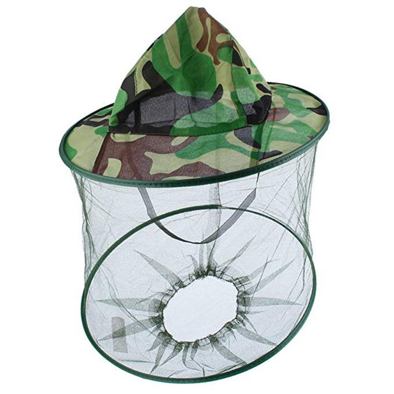 Mosquito Head Net Hat Wide Brim Anti 