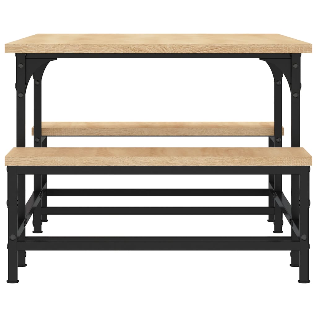  Coffee Table, Sonoma Oak, 100x50.5x40 Cm