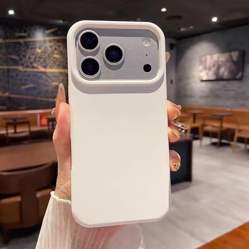 Luxus Flüssigsilikon Handyhülle für Apple iPhone 17 Air 16E 15 14 Plus 13 12 Mini 11Pro Max XR XS 7/8 SE XSmax Stoßfeste Schutz-Rückseite