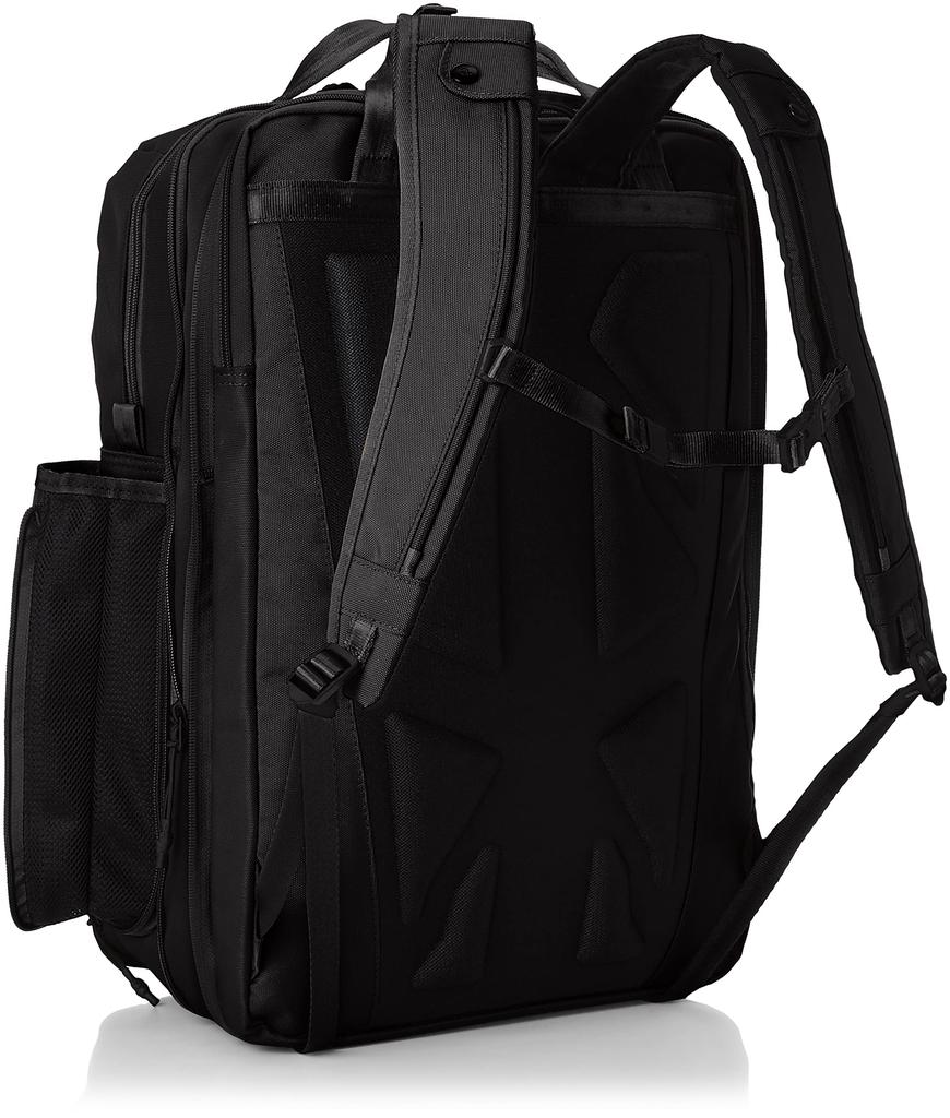 Ace Gene Multitide Backpack with Rain Cover, Features Rain- and Dust-Resistant Pockets, Fits a 15.6-inch Laptop, 67585, Men's, Black