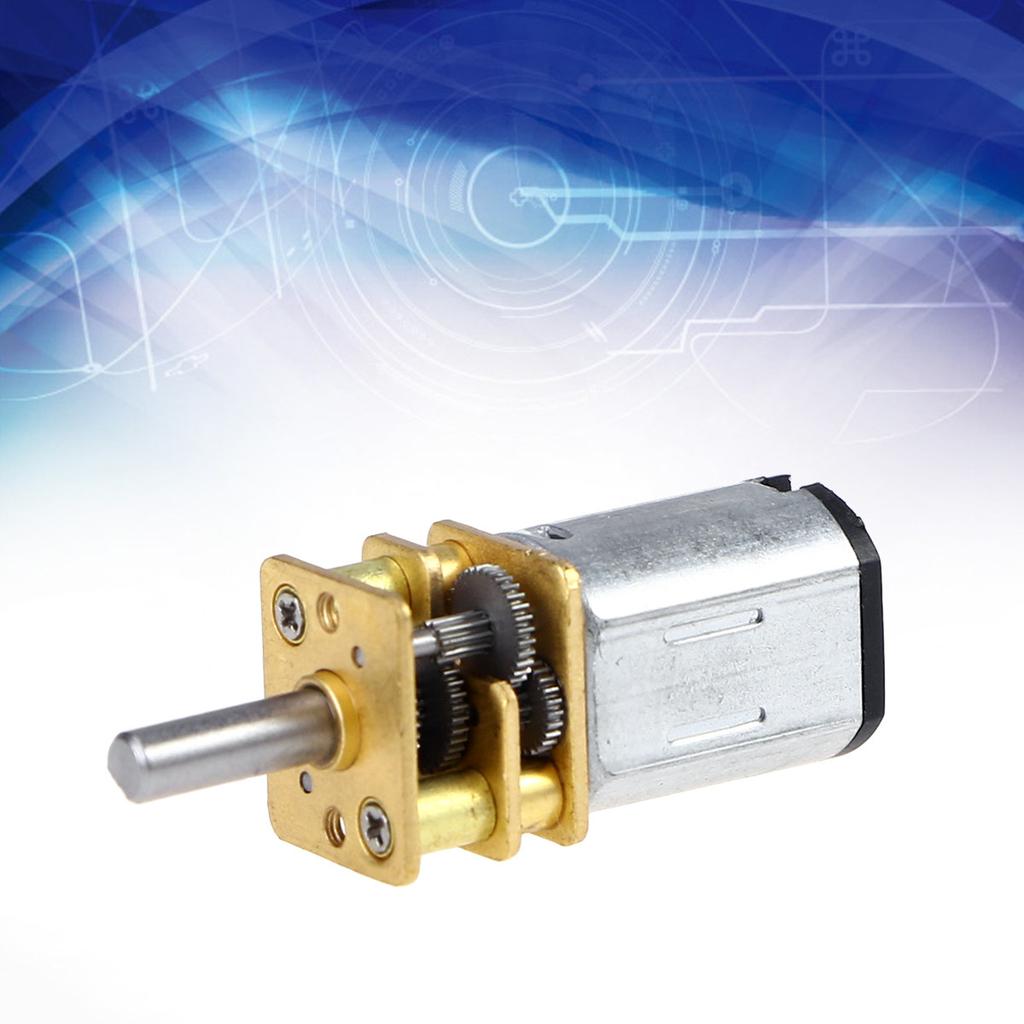 3V-6V Dc Gear Box Motor Short Shaft Torque Durable Metal 40rpm No-Load Speed High Torque Suitable for Rc Models